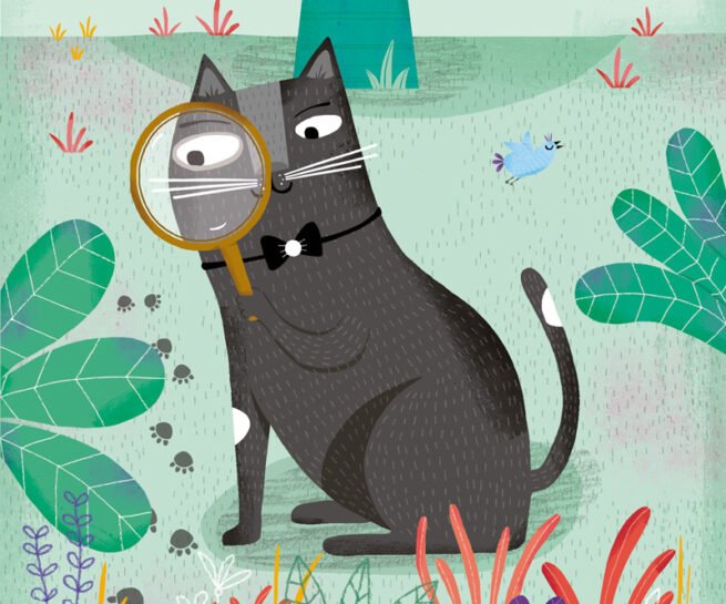 "Renata, mi gata detective" cover
