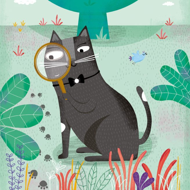 "Renata, mi gata detective" cover