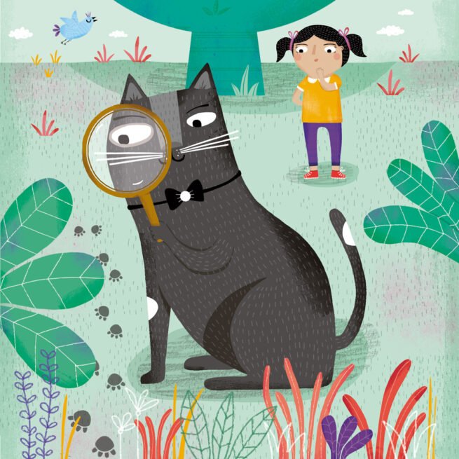 "Renata, mi gata detective" cover